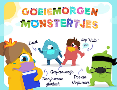 Lesmateriaal Classdojo monster Corona  van auteur De monsterklas van Juf Liesl slide 3