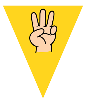 Lesmateriaal Vlaggenfeest met getallen van auteur CreaLi slide 4