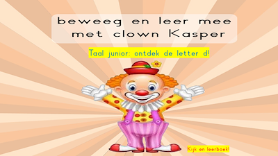Lesmateriaal Taal junior: ontdek de letter d van auteur Gratis leuke leesboekjes slide 1