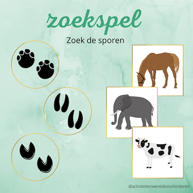 Lesmateriaal Gi-ga-groen - sporen zoekspel van auteur Nanny Melissa