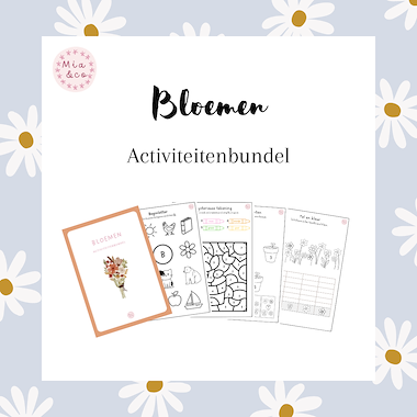 Lesmateriaal Bloemen - activiteitenbundel  van auteur MiaenCo