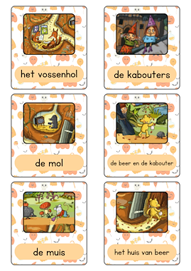 Lesmateriaal Zoekplaten + zoekkaarten herfst van auteur Kleuterjuf_Daphne slide 1