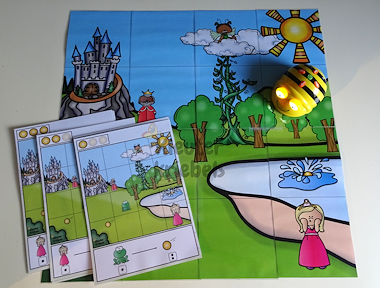 Lesmateriaal MINI THEMABUNDEL: DE KIKKERPRINS - SPROOKJES van auteur Kleuter Kriebels slide 4