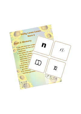 Lesmateriaal VLL - kern 2 - memory van auteur Peggy Van Rompaey