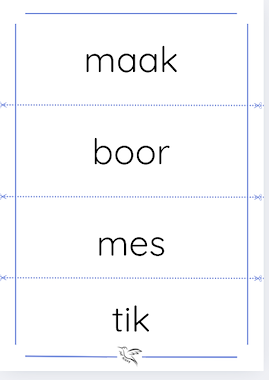 Lesmateriaal lijn 3 thema 3 - visueel dictee 1 van auteur Juf Kitty B slide 4