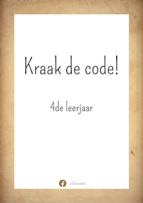 Lesmateriaal Kraak de code! van auteur Juf Tessa deelt
