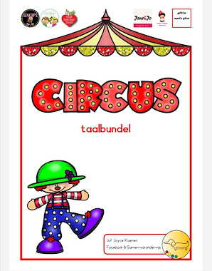 Lesmateriaal Circus taalbundel van auteur JufJoyceKuenen slide 3
