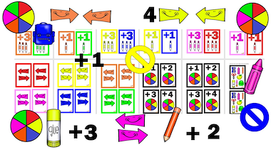 Lesmateriaal Naar school - MEGA -UNO-spel van auteur Little Play Friends slide 3