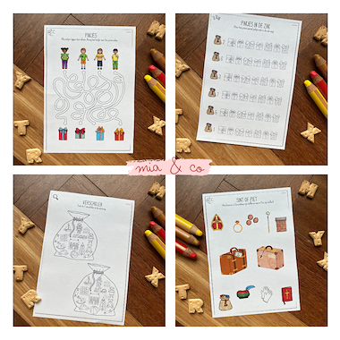 Lesmateriaal Werkboekje Sinterklaas  van auteur MiaenCo slide 4