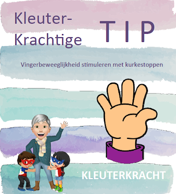 Lesmateriaal Kleuterkrachtige tip : Kurkestoppen en vingerbeweeglijkheid  van auteur Kleuterkracht