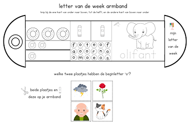 Lesmateriaal letter van de week armband  van auteur Kleuterjuf_Daphne slide 4