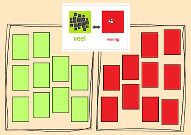 Lesmateriaal Spel met de rekenbegrippen, groot-klein en veel-weinig van auteur Juf Jennifer slide 1