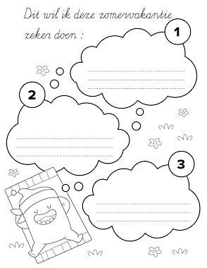 Lesmateriaal Classdojo werkbladen einde schooljaar  van auteur De monsterklas van Juf Liesl slide 3