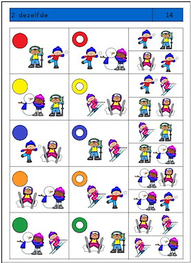 Lesmateriaal Logico - Piccolo - WINTER van auteur Annette slide 4