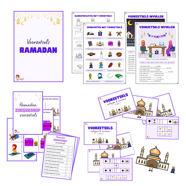 Lesmateriaal Taalbundel Ramadan - deel 2 van auteur Logopedie Ideetjes slide 3