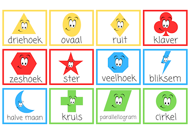 Lesmateriaal wie is het - thema vormen van auteur Kleuterjuf_Daphne slide 3