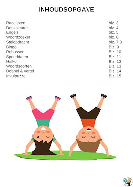 Lesmateriaal Werkboekje & antwoordenboekje Kinderboekenweek  van auteur juf Ellis slide 2