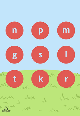 Lesmateriaal Bewegend leren laatste letter bingo analyse synthese  van auteur Cuddlesndcoffee slide 4