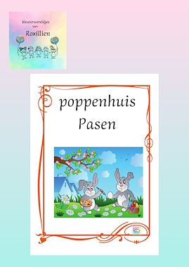 Lesmateriaal Aldi poppenhuis Pasen van auteur kleuterwereldjes van roxillien