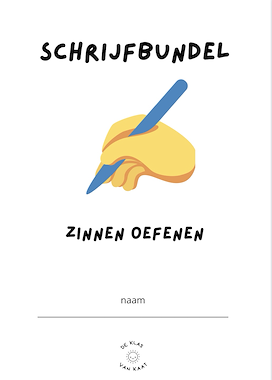 Lesmateriaal Zinnen schrijven van auteur deklasvankaat slide 1