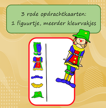 Lesmateriaal Zoek de juiste clown van auteur Jabbedabbedoe slide 4