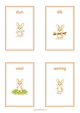 Lesmateriaal Haas Huppel leert tegenstellingen van auteur SB Speelplezier slide 3