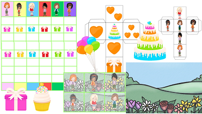 Lesmateriaal moederdag spelbundel van auteur Little Play Friends slide 2