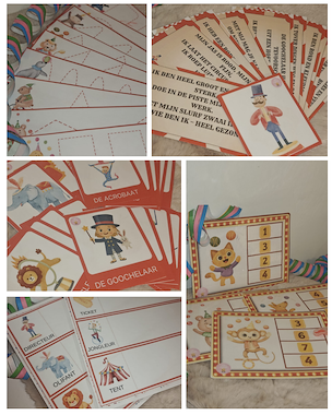 Lesmateriaal Thema bundel 'Het Circus' van auteur Juf Gwenn slide 3