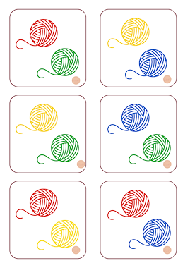 Lesmateriaal Logispel sjaalpret: zoek de beer met de juiste sjaal van auteur CreaLi slide 2