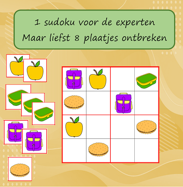 Lesmateriaal Sudoku's weer naar school van auteur Jabbedabbedoe slide 4