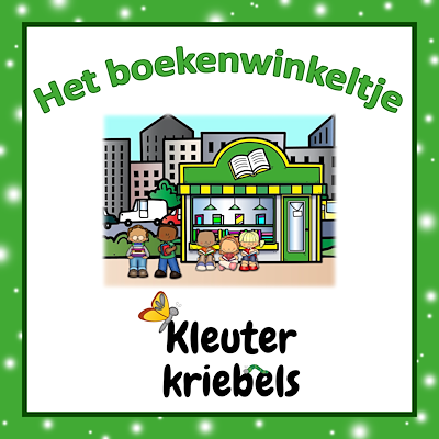 Lesmateriaal THEMABUNDEL: HET BOEKENWINKELTJE van auteur Kleuter Kriebels
