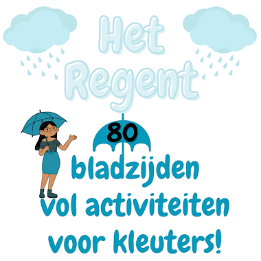 Lesmateriaal Regenbundel voor kleuters | thema herfst 80 blz | groep 1 2 van auteur My Teacher Shares