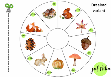 Lesmateriaal Bingo Herfst van auteur Juf Nika slide 3
