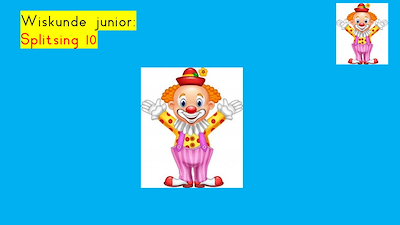 Lesmateriaal Wiskunde junior: splitsing 10 van auteur Gratis leuke leesboekjes slide 1