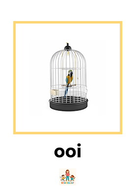 Lesmateriaal Bewegend leren met aai, ooi, oei van auteur de beweegjuf slide 3