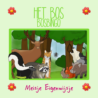 Lesmateriaal Het bos - bingo van auteur Meisje Eigenwijsje