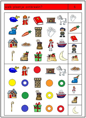 Lesmateriaal Logico - Piccolo - SINTERKLAAS van auteur Annette slide 3