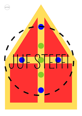 Lesmateriaal versier de mijter - legkaarten van auteur Juf Steffi slide 2