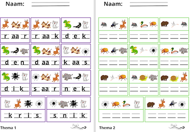 Lesmateriaal Kraak de code bewegend leren Thema 1 t/m 6 Lijn 3 van auteur Juf ilona slide 2
