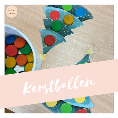 Lesmateriaal Gekleurde kerstballen van auteur MiaenCo slide 2
