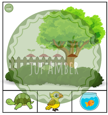 Lesmateriaal Knijpkaarten - huisdieren van auteur juf_Amber slide 2