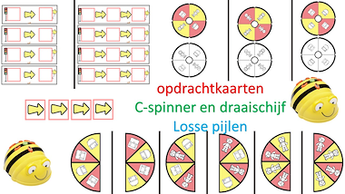 Lesmateriaal Bee-bot: Kinderen op de schoolbus van auteur Little Play Friends slide 4