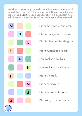 Lesmateriaal Woordenpad van auteur Alexandra Wit slide 2