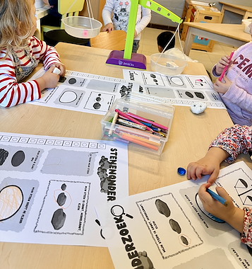 Lesmateriaal Stenenonderzoek van auteur Juftanie slide 1