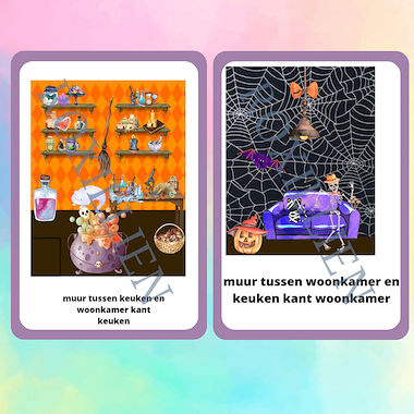 Lesmateriaal Aldi poppenhuis halloween spookhuis van auteur kleuterwereldjes van roxillien slide 2