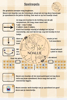 Lesmateriaal Spel: Monsters VS cookies van auteur Noallie slide 3