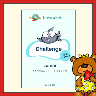 Lesmateriaal leeschallenge zomer AVI start - E3 van auteur Raket en Co