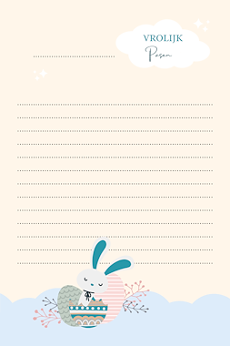 Lesmateriaal Pasen briefpapier van auteur Little Play Friends slide 4
