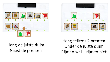 Lesmateriaal Herfst - sprekende muur - rijmen van auteur Little Play Friends slide 2