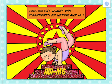 Lesmateriaal Lees het talent van Vlaandren en Nederland is ..! van auteur Gratis leuke leesboekjes